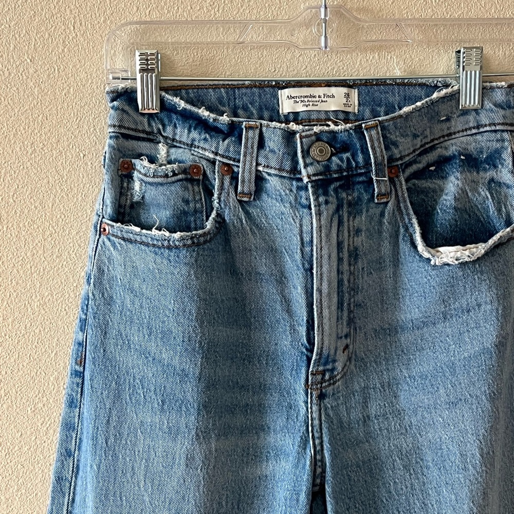Abercrombie & Fitch Women's Blue Jeans